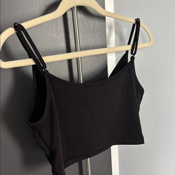 NWOT - SHEIN Black Women's Crop Top Size Large - Picture 4 of 4